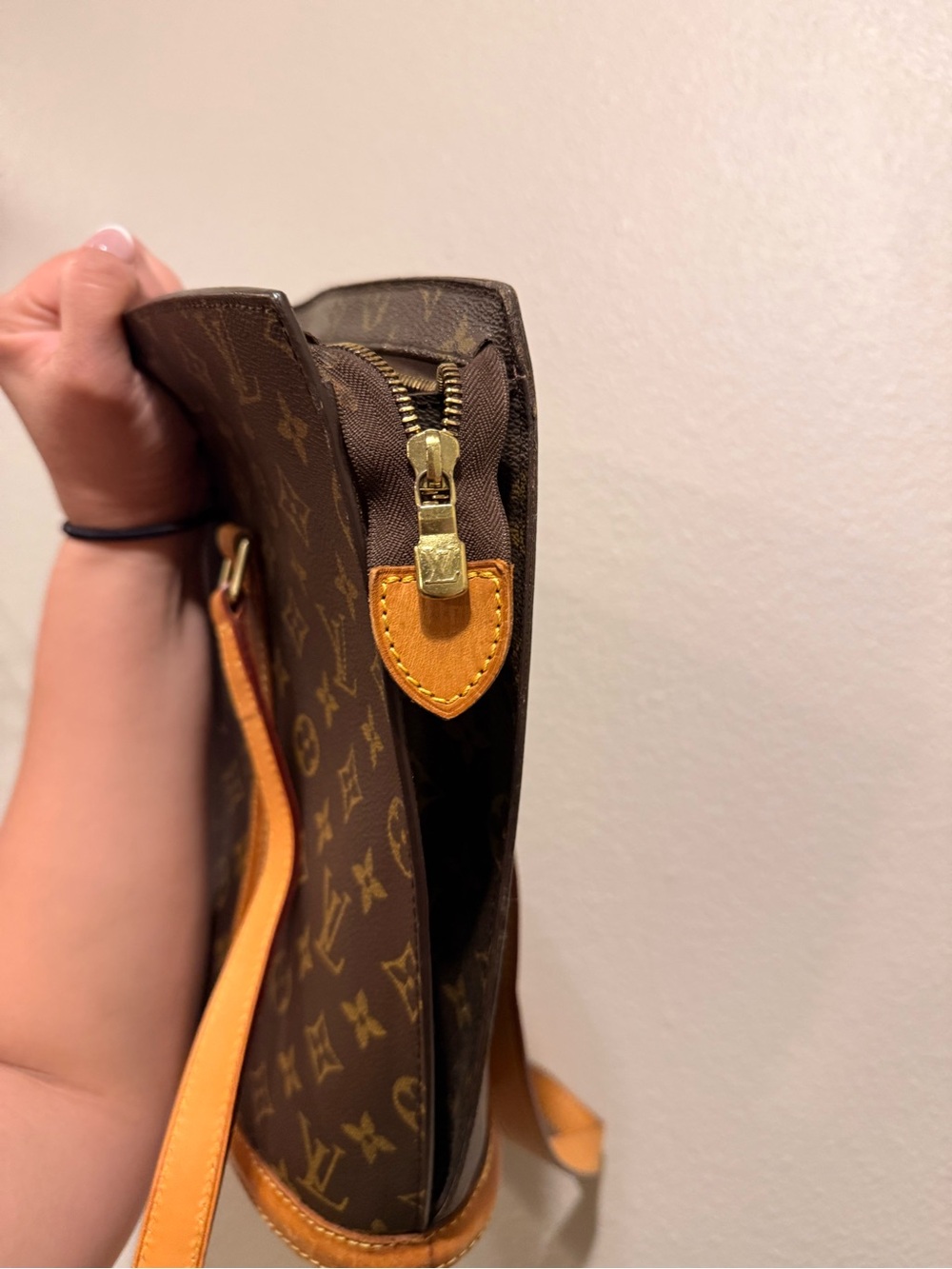 Louis Vuitton Brown Monogram Babylon Tote Bag - Picture 16 of 16